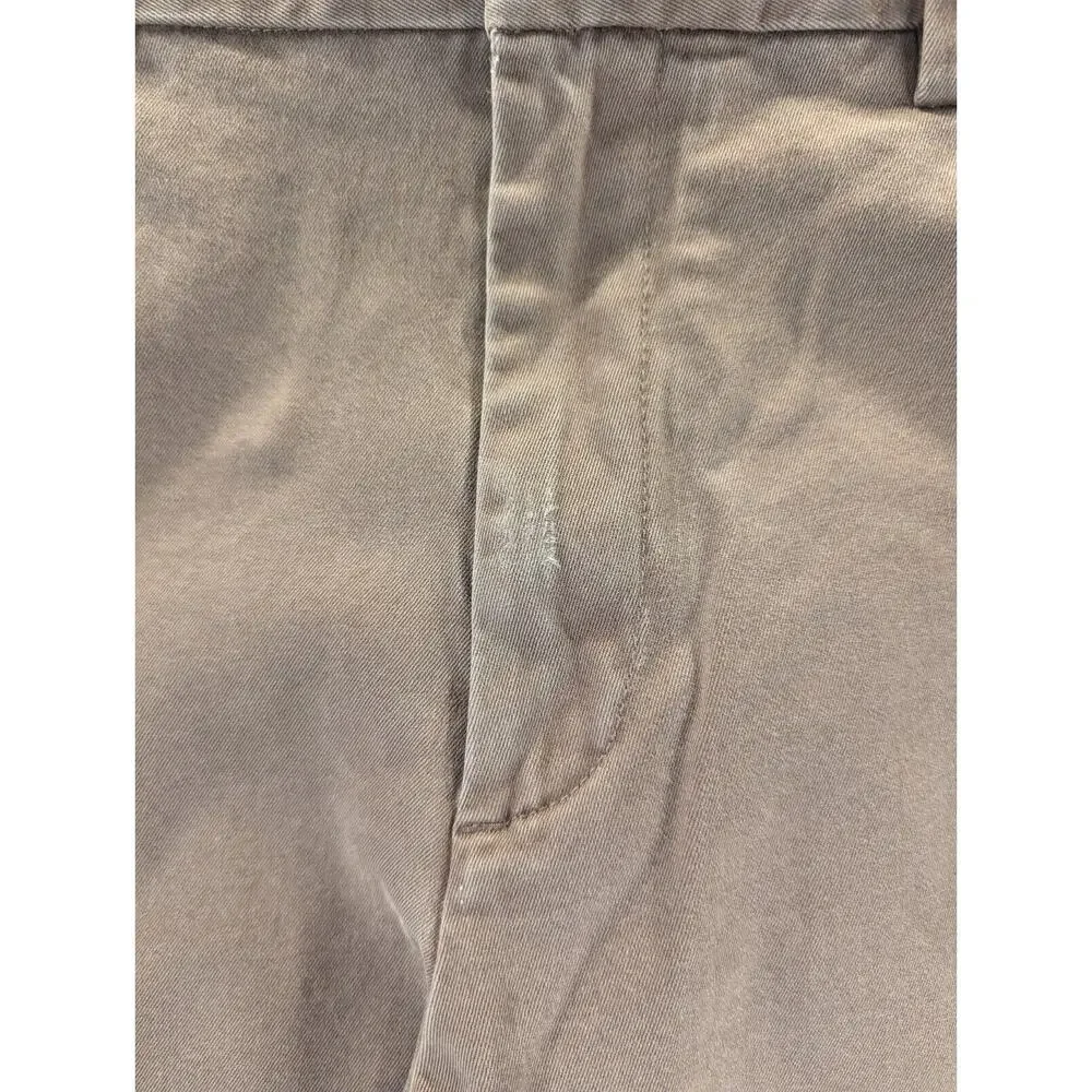 Banana Republic Pants Mens 35x32 Beige Chino Tapered Fit Cotton Business Casual